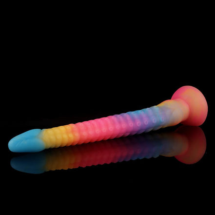 Octopus Blue Yellow Purple Tentacle Dildo