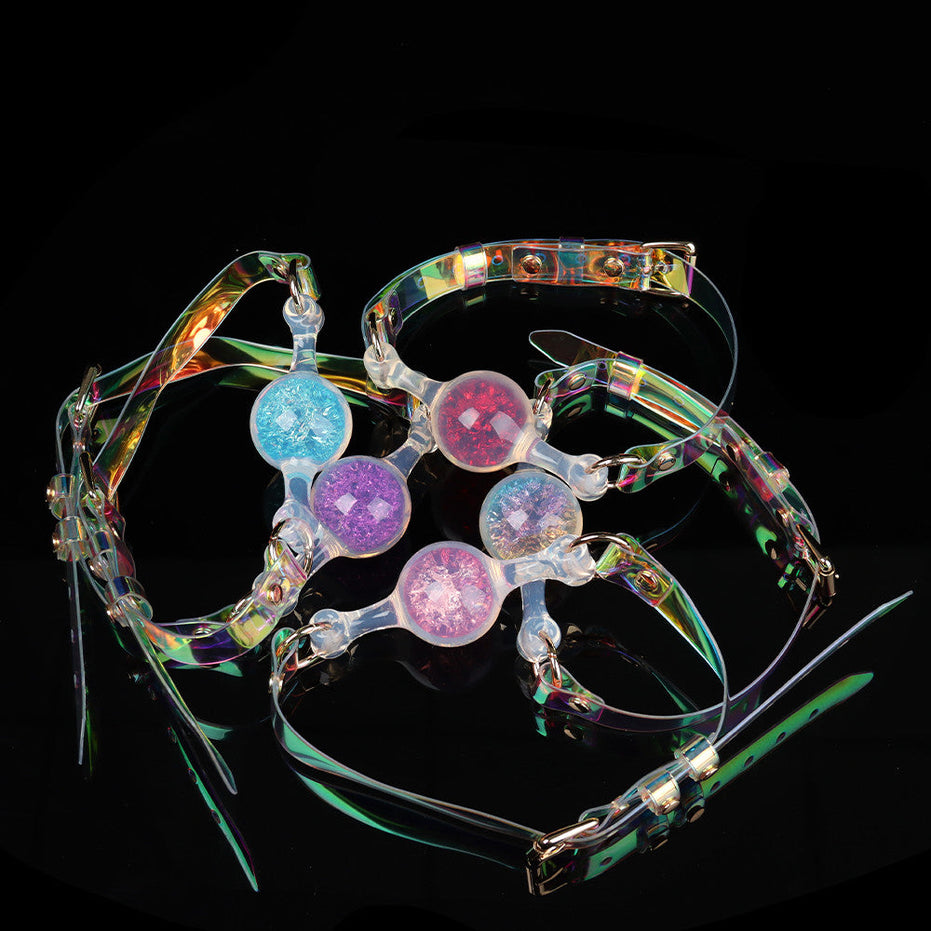 Colorful Crystal Ballgags