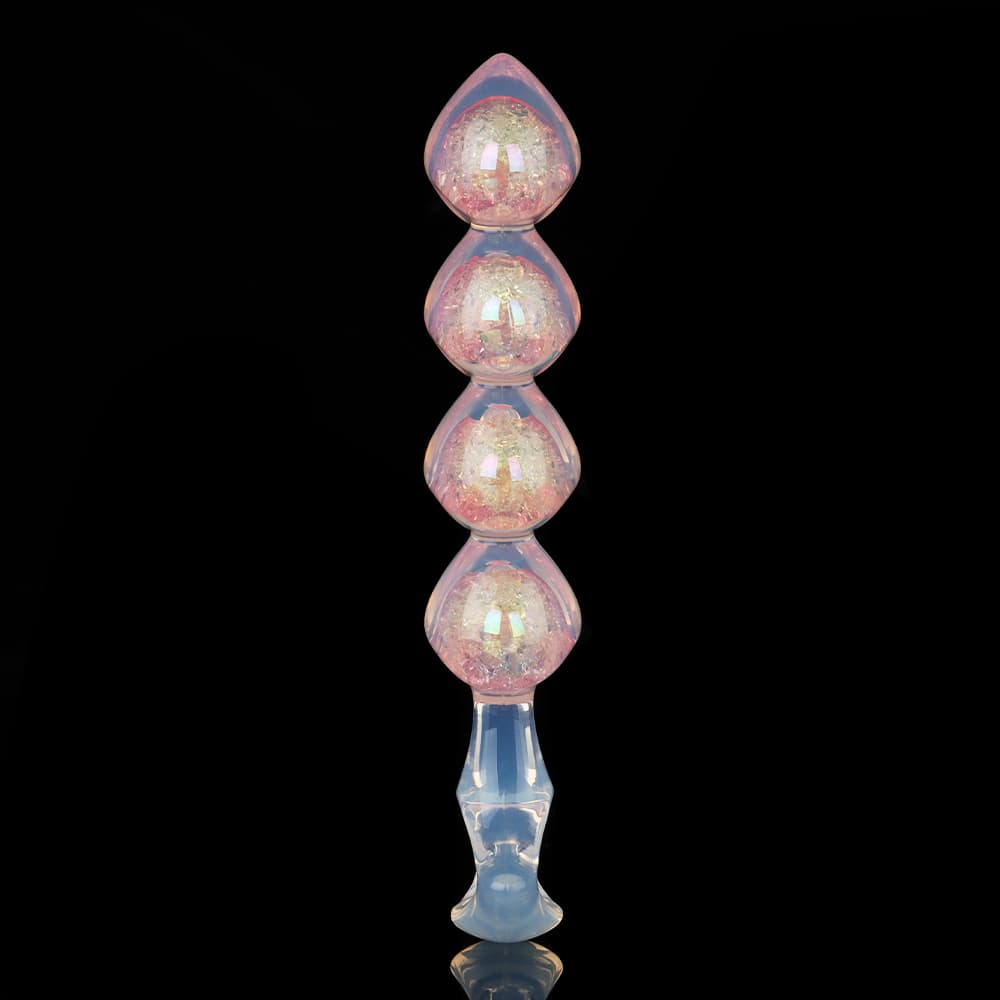 Four Hearts Crystal Butter Plug-3Colors