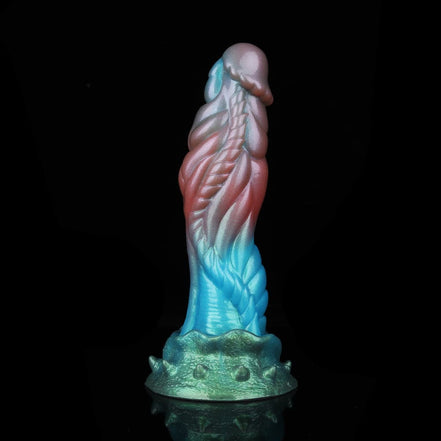 Alien Red Blue Green Electric Vibrating Dildo