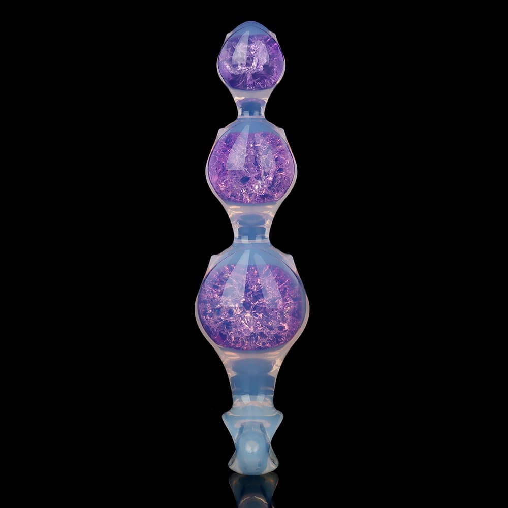 Flower Triple Crystal Butter Plug