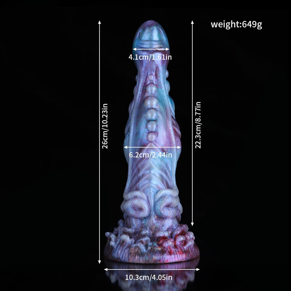 Yu Beauty Gradient Blue Purple Fantasy Dildo