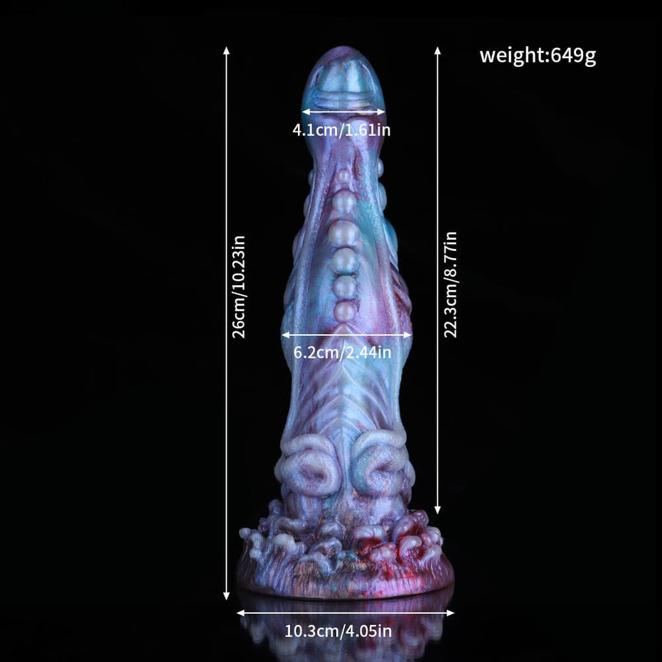 Yu Beauty Gradient Blue Purple Fantasy Dildo