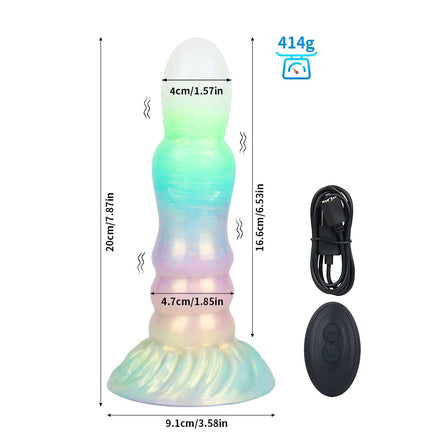 Vajra Bell Luminous Electric Dildo