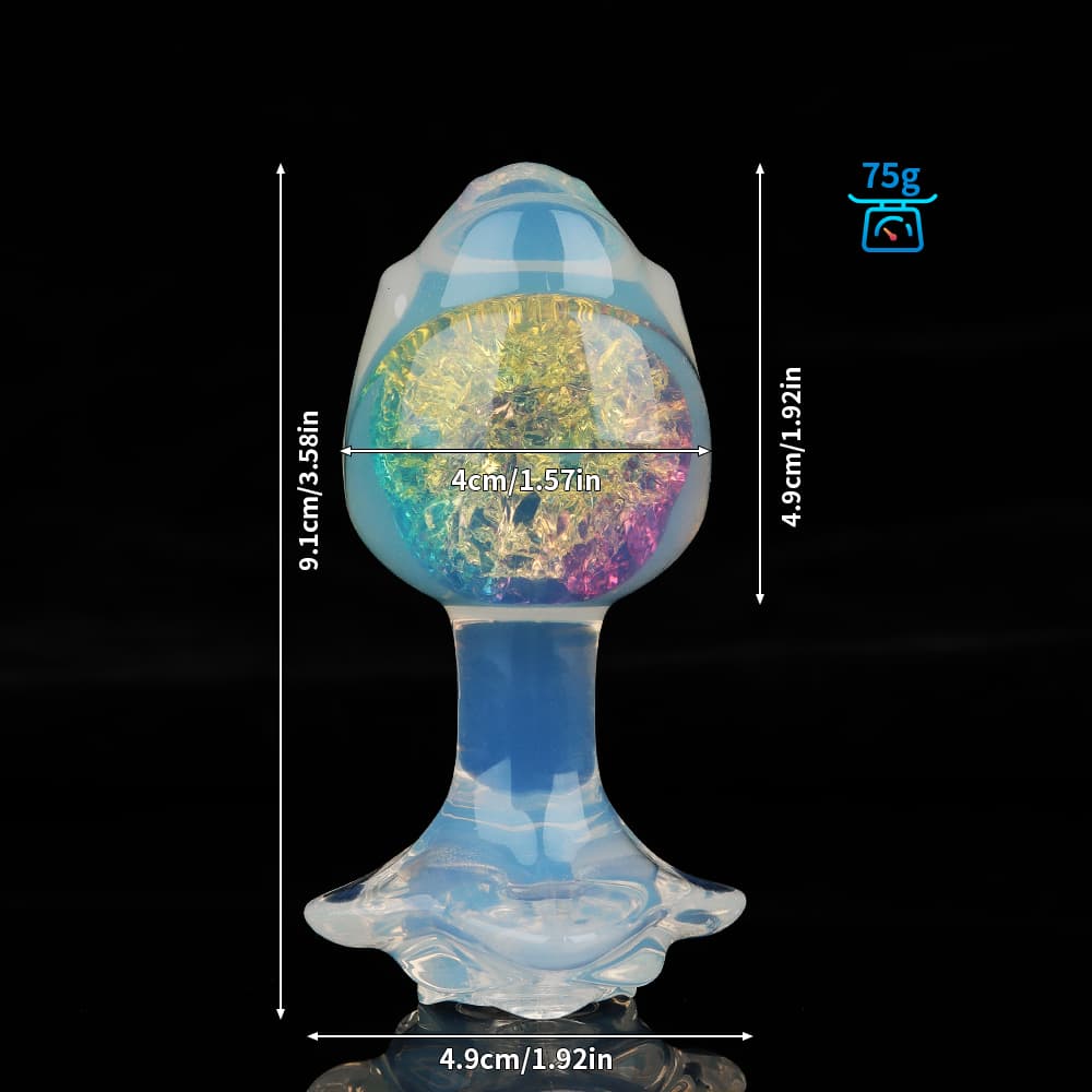 Flower Crystal Butt Plugs (Optional Accessories)