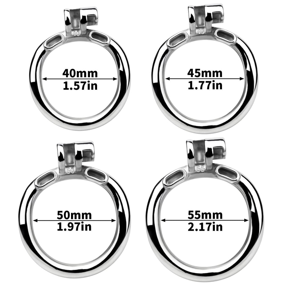 FRRK-245 Lucky Cat Metal Chastity Cage
