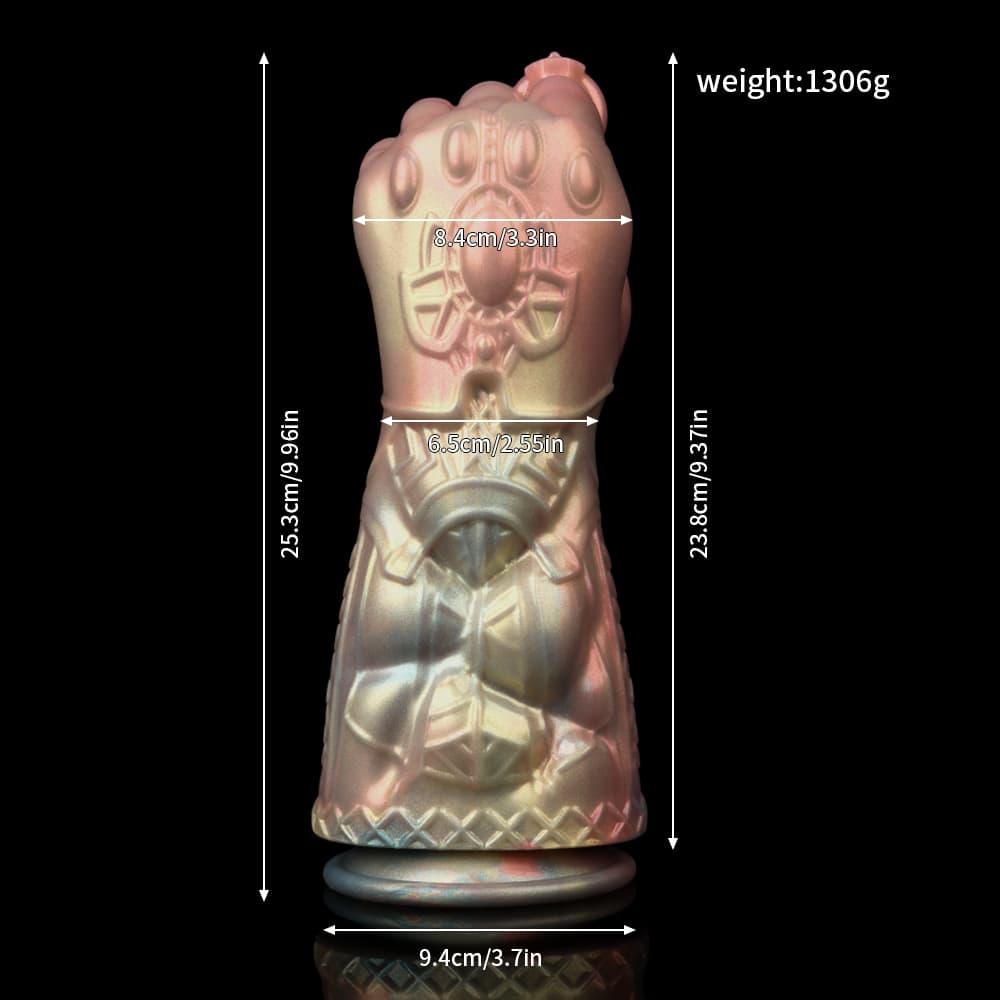 Exterminator Infinity Gauntlet Hand Colorful Fantasy Dildo