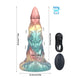 Bullhorn Tip Rainbow Electric Dildo