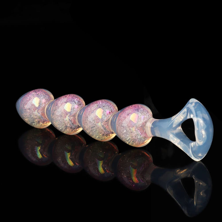 Four Hearts Crystal Butter Plug-3Colors