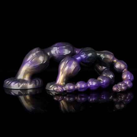 Anal Beads in Shimmering Purple (4 Sizes)