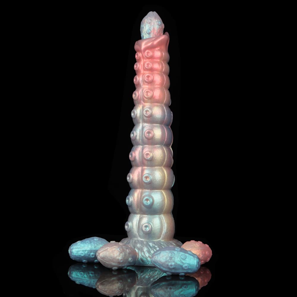 Darren Colorful Inflatable Ovipositor Dildo（5 Eggs）