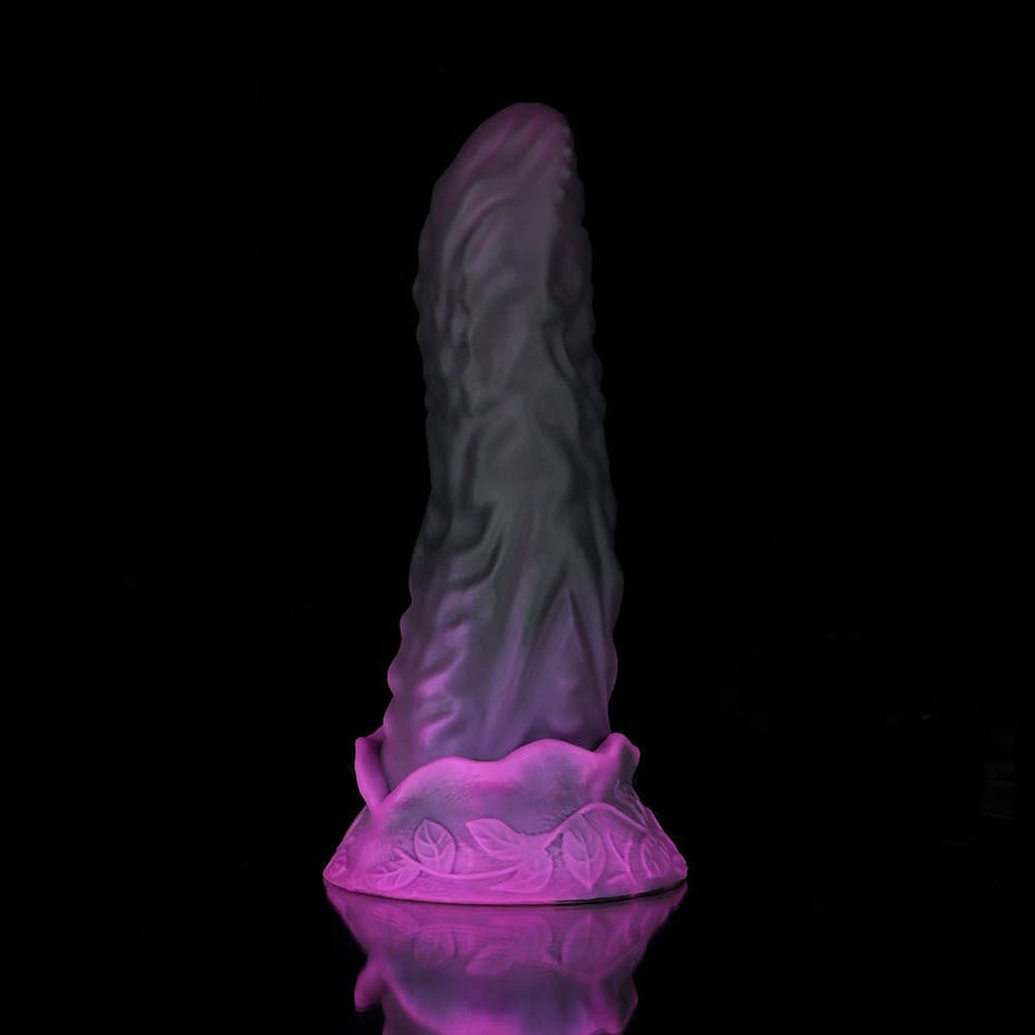 Virgo Black Purple Dildo