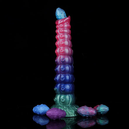 Darren Inflatable Ovipositor Dildo（5 Eggs）