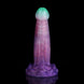 Cobra Purple White Green Dildo