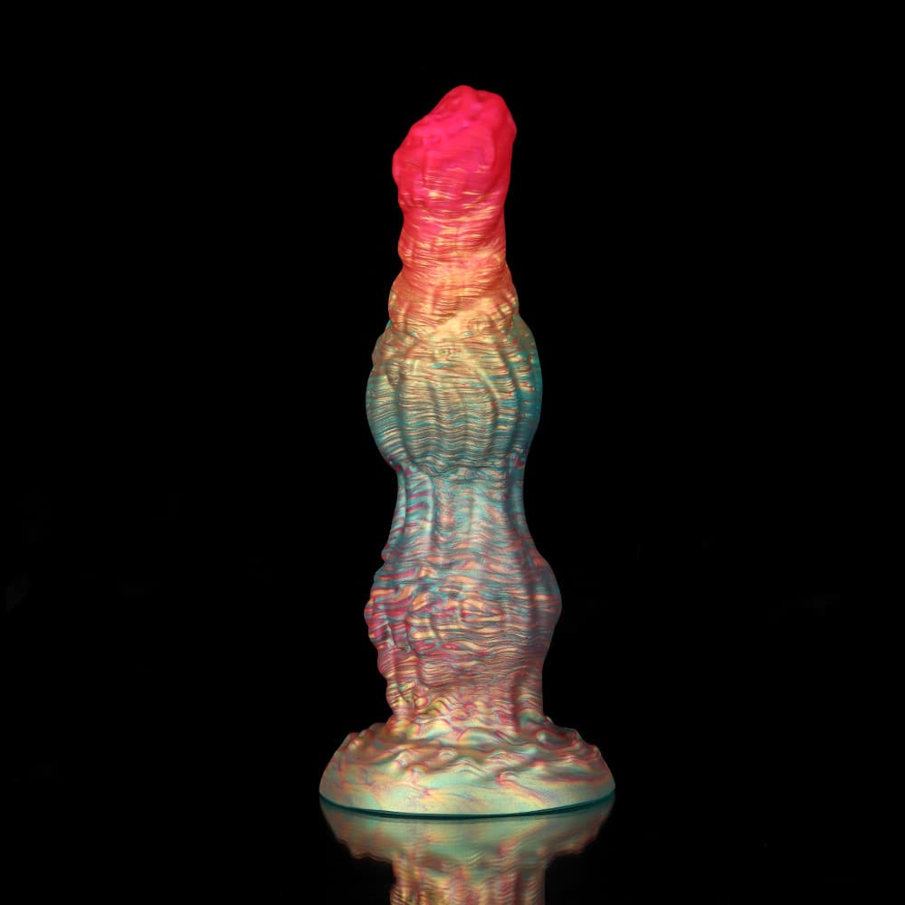 Rainbow Fantasy Dildo-Knot Dildo