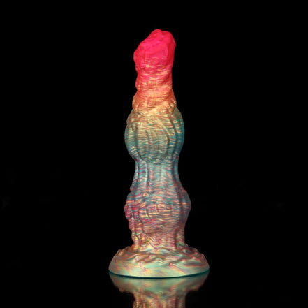 Rainbow Fantasy Dildo-Knot Dildo