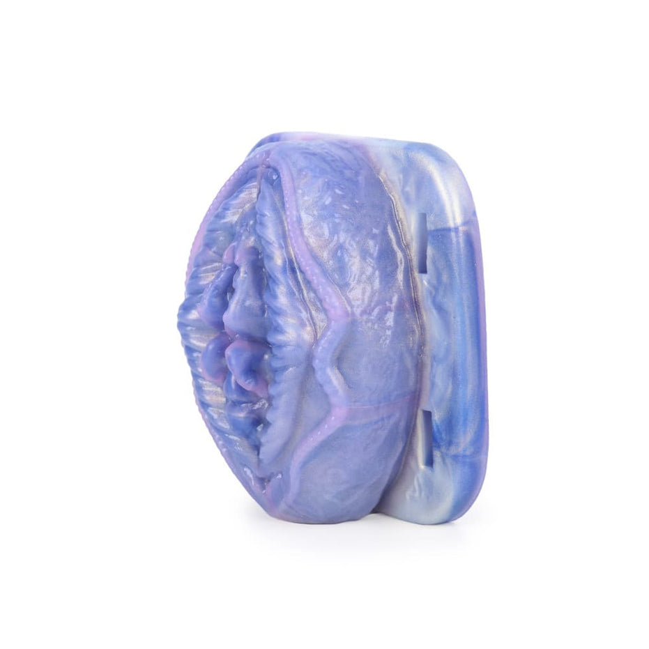 Gradient Purple Vibrating Silicone Grinders