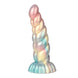 Twisted Rainbow Electric Dildo
