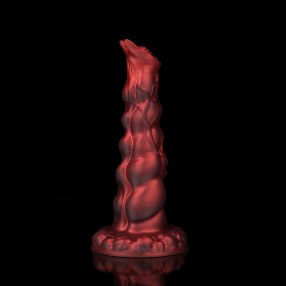 Sphinx Crimson Fantasy Dildo-Knot Dildo