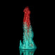 Ghostly Crimson Red Green Fantasy Dildo