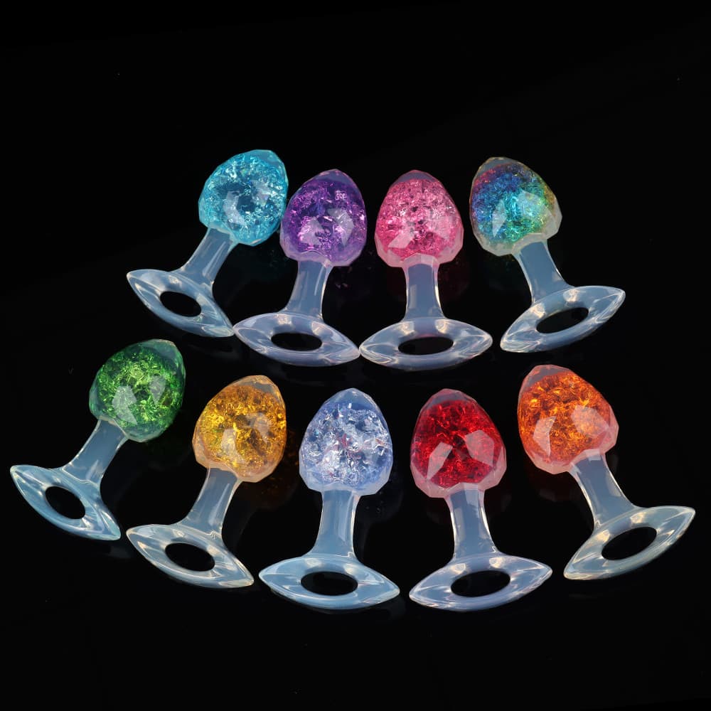 Diamond Crystal Butter Plugs - 9 Colors