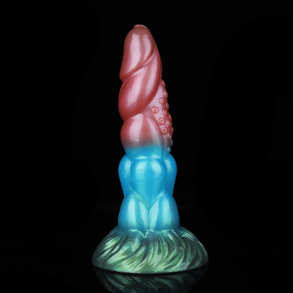 Space Bugs Yellow Green Electric Vibrating Dildo