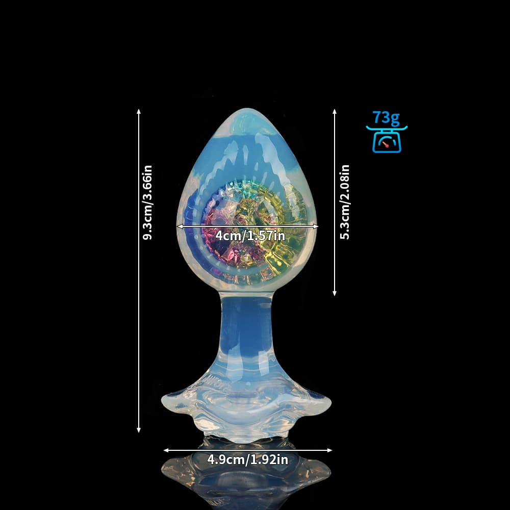 Blazing  Crystal Butt Plugs (Optional Accessories）