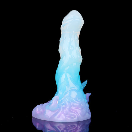 Paw Shaped Blue-Purple Gradient Dildo