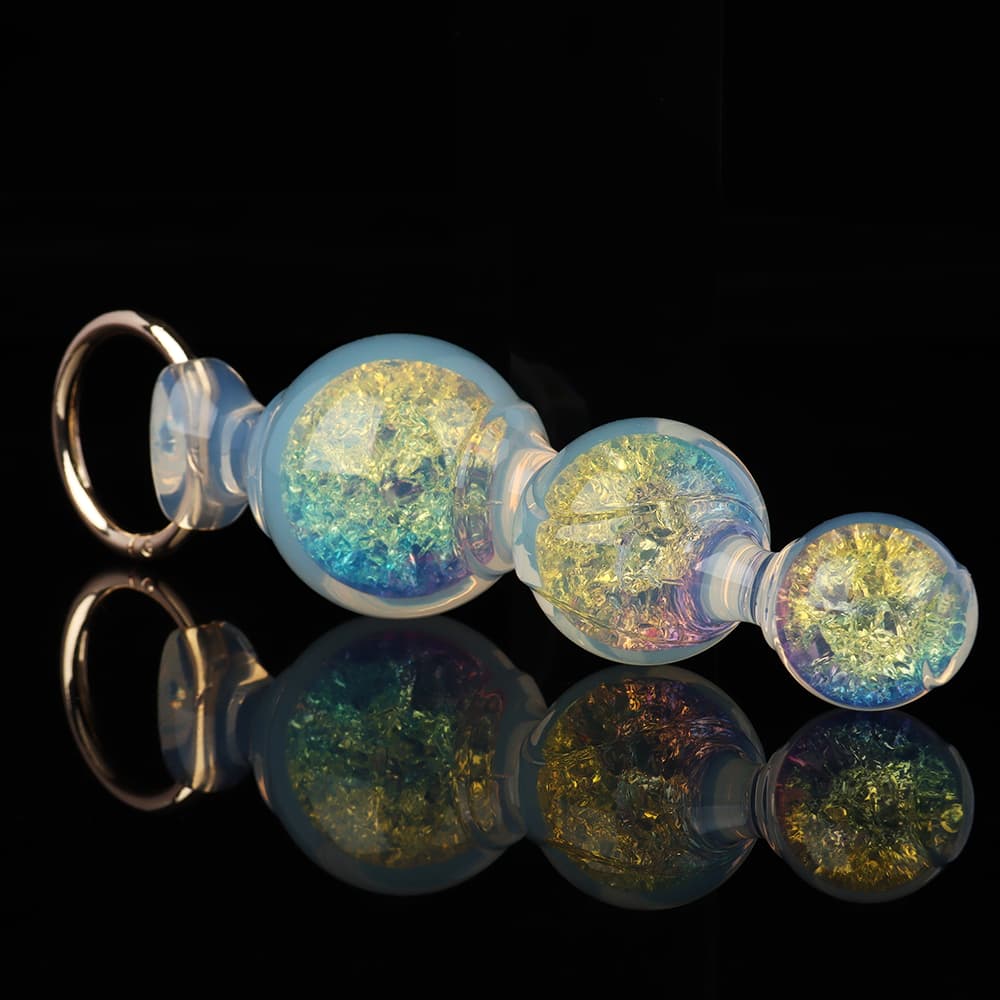 Bean Pods Three Crystal Butter Plug