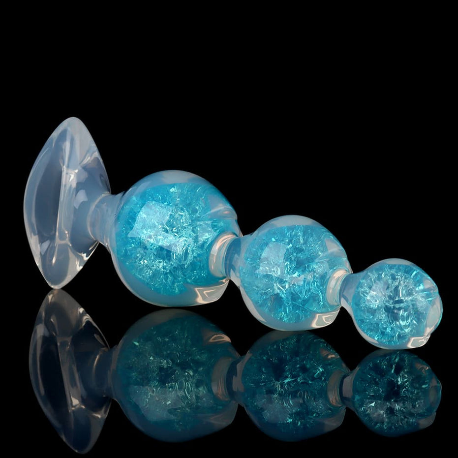Flower Triple Crystal Butter Plug