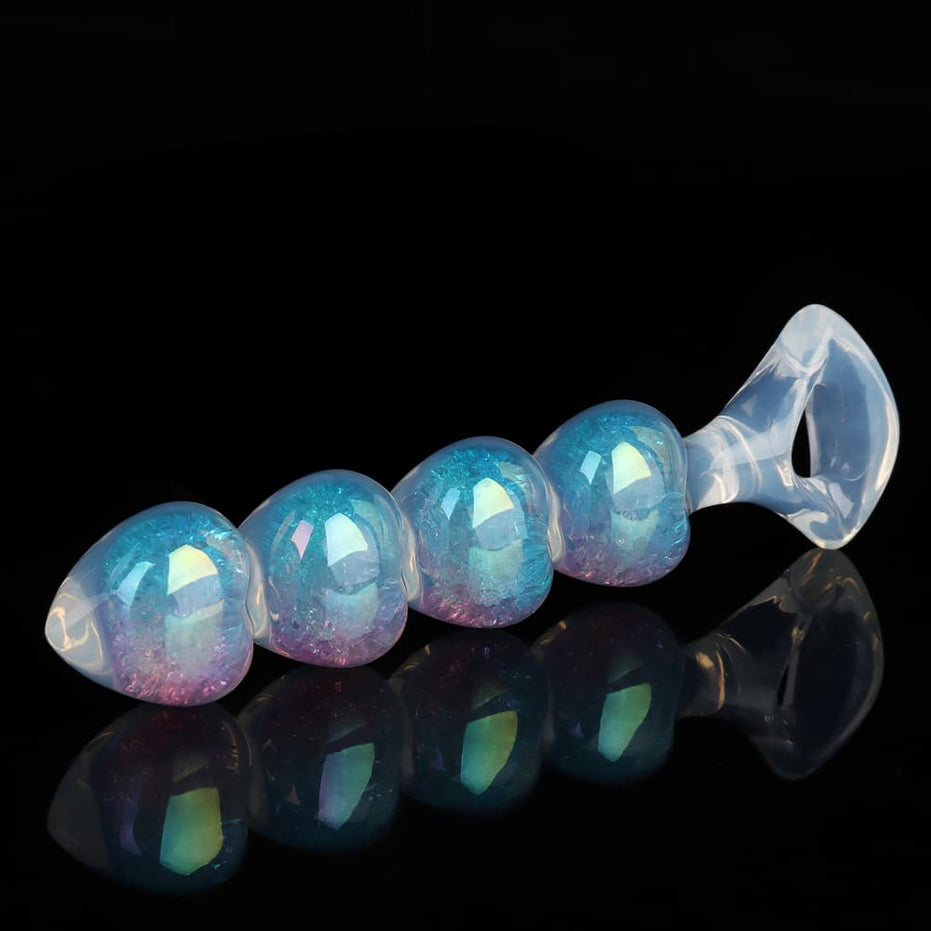 Four Hearts Crystal Butter Plug-3Colors