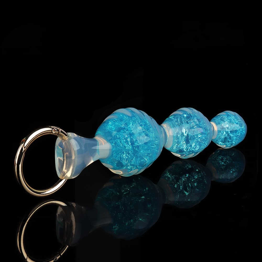 Ripple Three Crystal Butter Plug