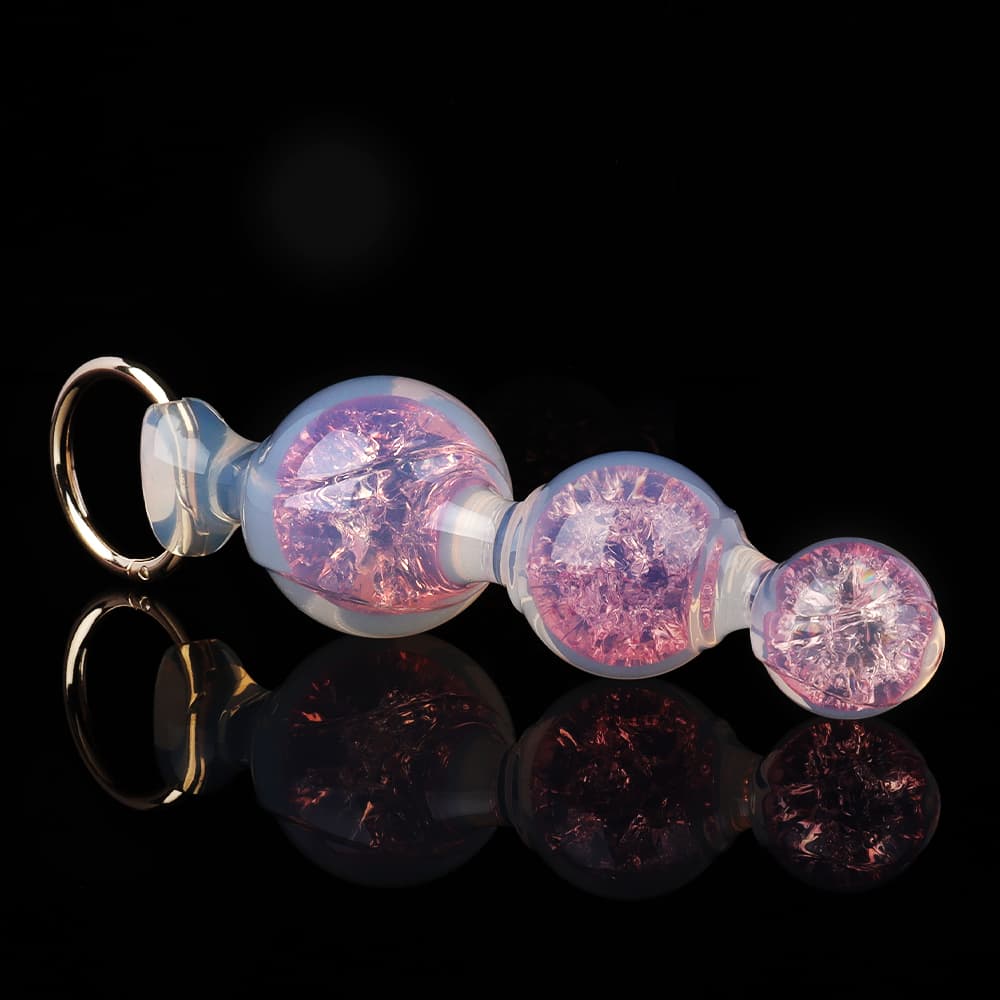 Bean Pods Three Crystal Butter Plug