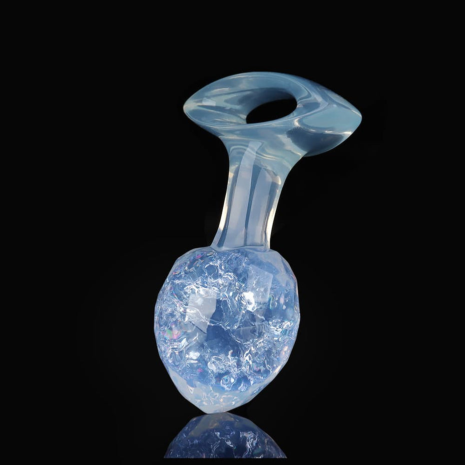 ETHER-DIAMOND: Luxury Crystal Core Plug Butt Plug | 9-Color Jewel Tone Collection Specimen
