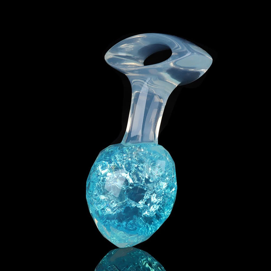 ETHER-DIAMOND: Luxury Crystal Core Plug Butt Plug | 9-Color Jewel Tone Collection Specimen