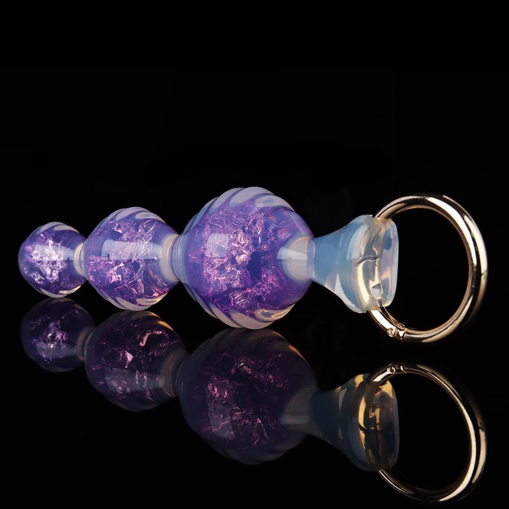 Ripple Three Crystal Butter Plug