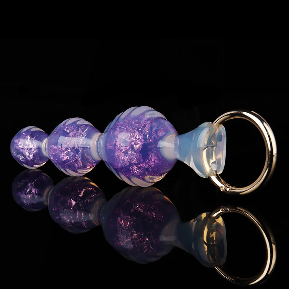 Ripple Three Crystal Butter Plug