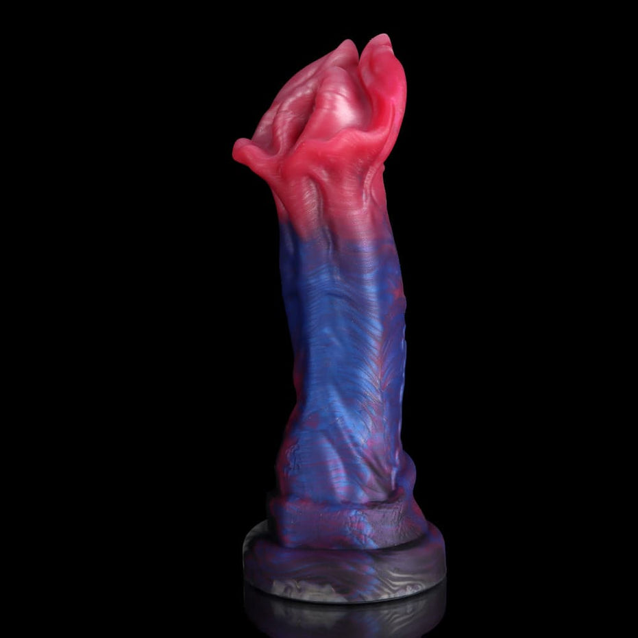 Cannibal Flower Gradient Red Blue Purple Dildo
