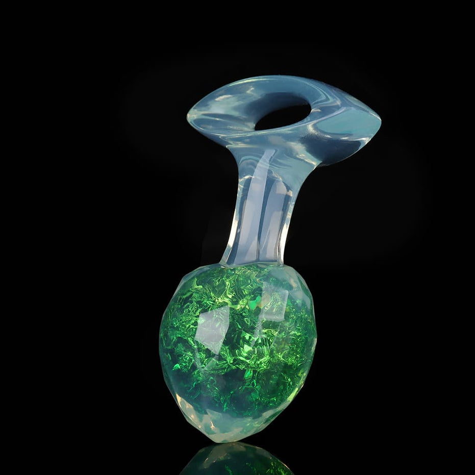 ETHER-DIAMOND: Luxury Crystal Core Plug Butt Plug | 9-Color Jewel Tone Collection Specimen