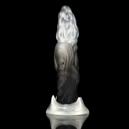 Crocodile Black White Alien Dildo - Animal Dildo- Monster Dildo