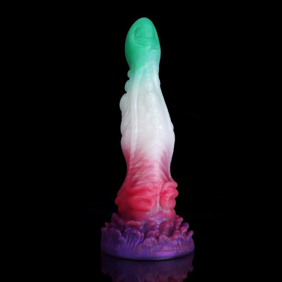 Yu Beauty Purple White Green Fantasy Dildo