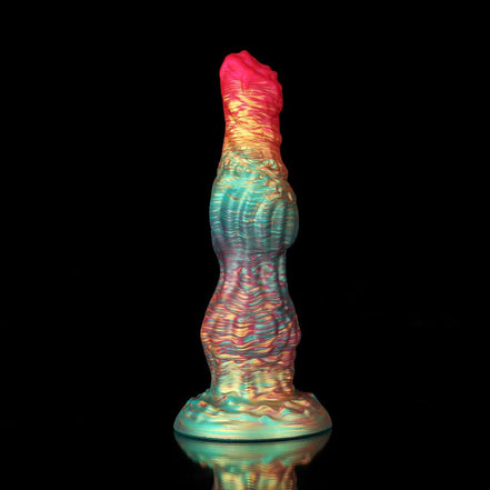 Rainbow Fantasy Dildo-Knot Dildo