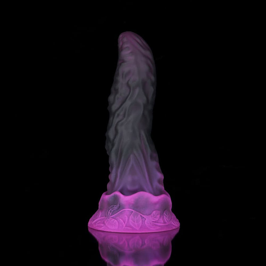 Virgo Black Purple Dildo