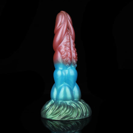 Space Bugs Yellow Green Electric Vibrating Dildo