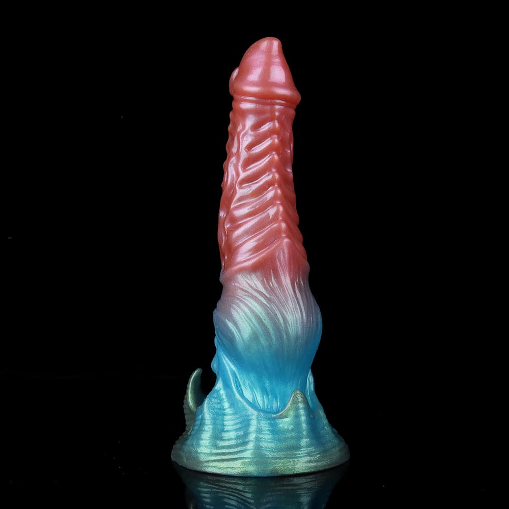 Ghost Red Blue Green Electric Vibrating Dildo