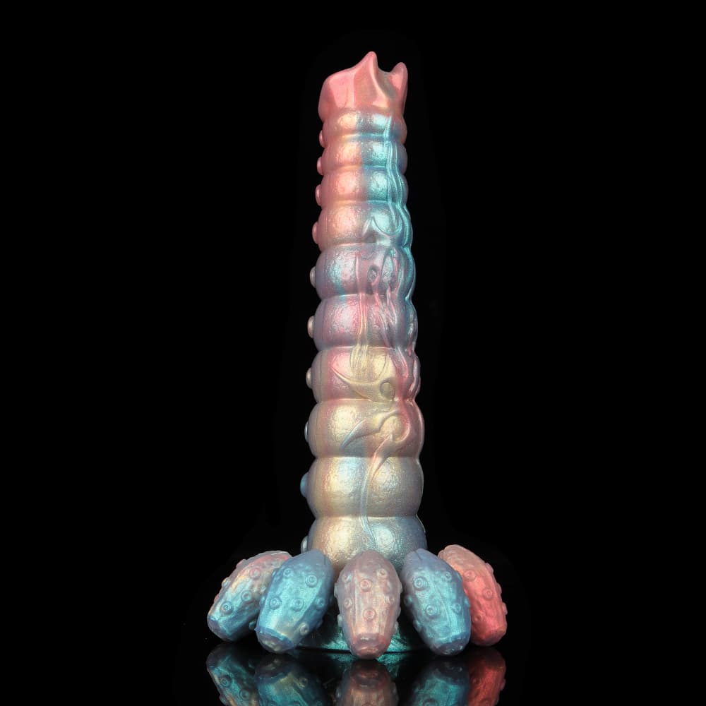 Darren Colorful Inflatable Ovipositor Dildo（5 Eggs）