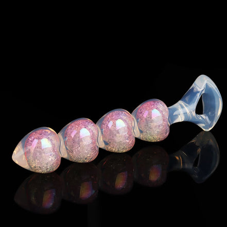 Four Hearts Crystal Butter Plug-3Colors