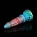 Spike Red Blue Green Electric Vibrating Dildo