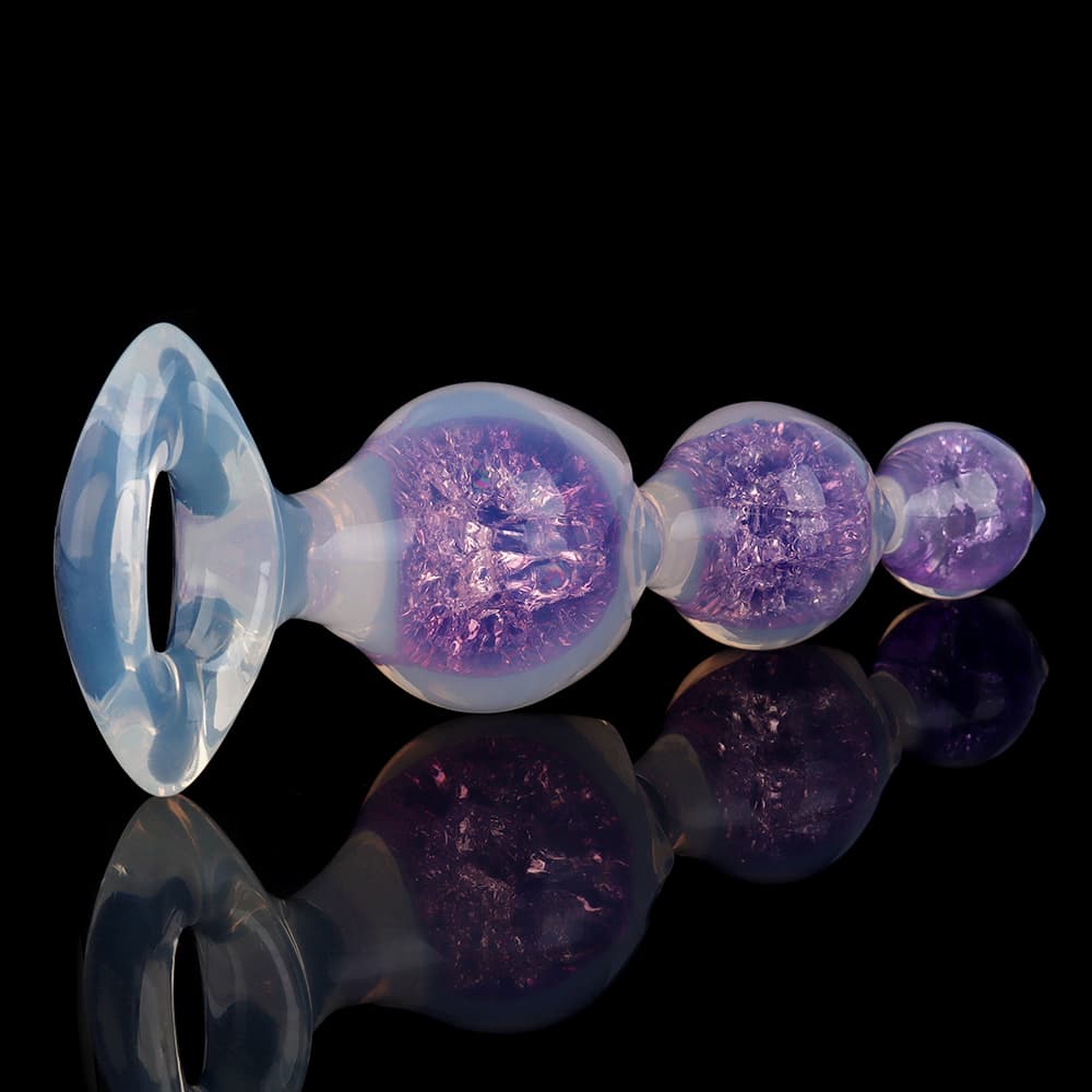 Flower Triple Crystal Butter Plug