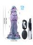 Alien Gradient Purple Fantasy Vibrating Dildo Gradient Purple